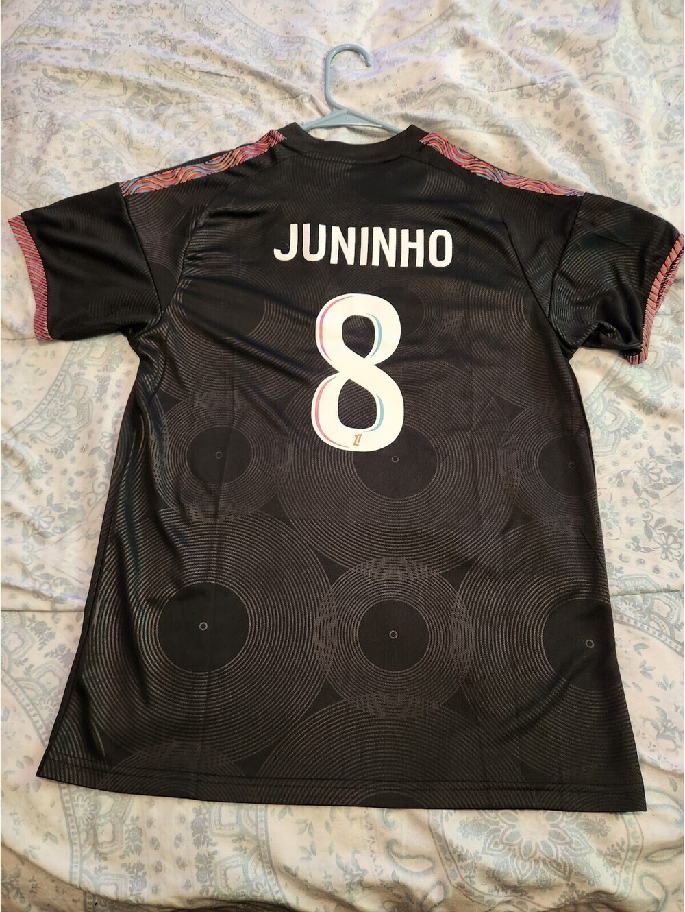 Olympique Lyonnais 2026/2027 Juninho Lyon France Third Soccer Jersey Size L